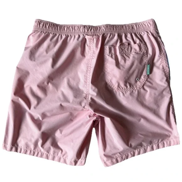 Bonobos Mens Shorts Medium Pink Board Swim Trunks Surfing Liner 7" Inseam, EUC - Picture 3 of 9